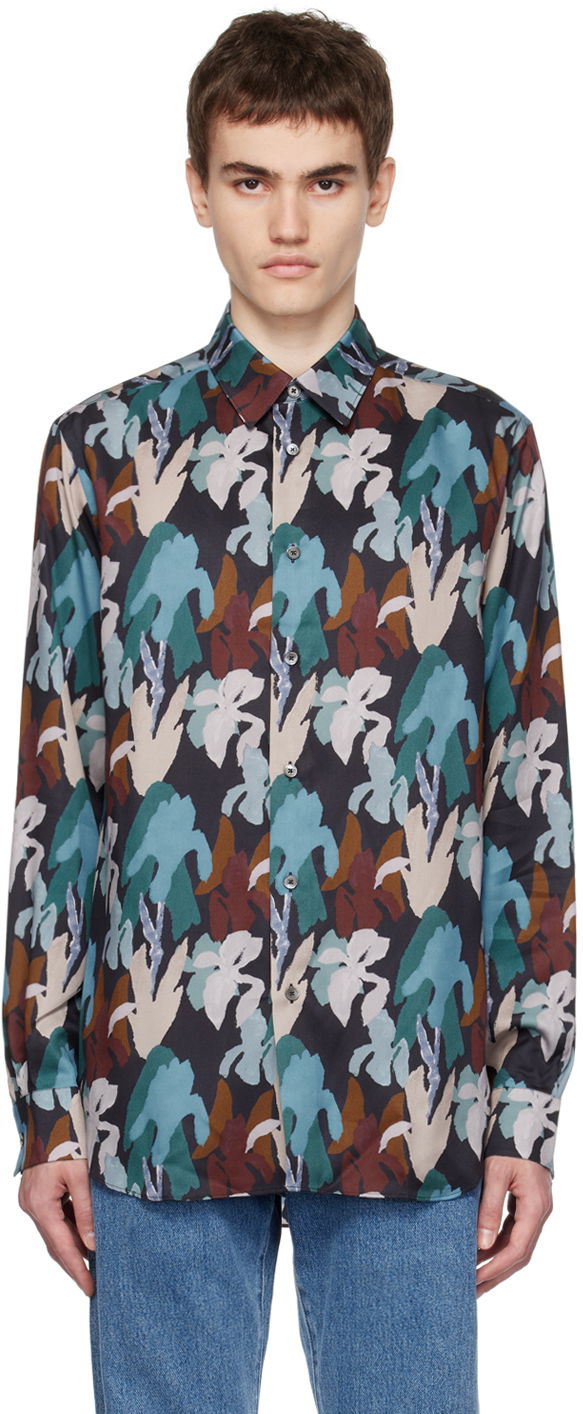 Сорочка Paul Smith Paul Smith Floral Print Shirt Різнокольоровий | M1R-901U-L02070