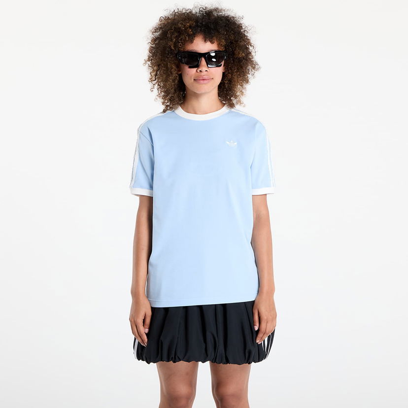 Футболка adidas Originals adidas Originals Ruffle 3-Stripes T-Shirt Синій | KC8820