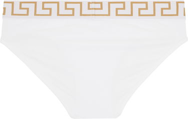 Боксери Versace Three-Pack Briefs With Greca Border Сірий | AU10327_1A10011, 4
