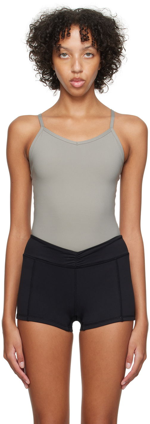 Боді Anine Bing Anine Bing Alissa Bodysuit Сірий | S-08-7405-040