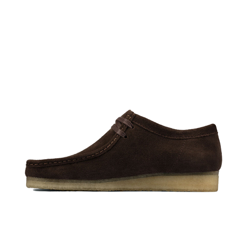 Кросівки та взуття Clarks Clarks WALLABEE "DARK BROWN" Коричневий | 26156606