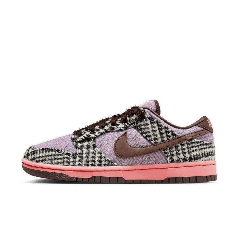 Кросівки та взуття Nike Harris Tweed x Dunk Low "Denim Turquoise" W Рожевий | HQ5036-902