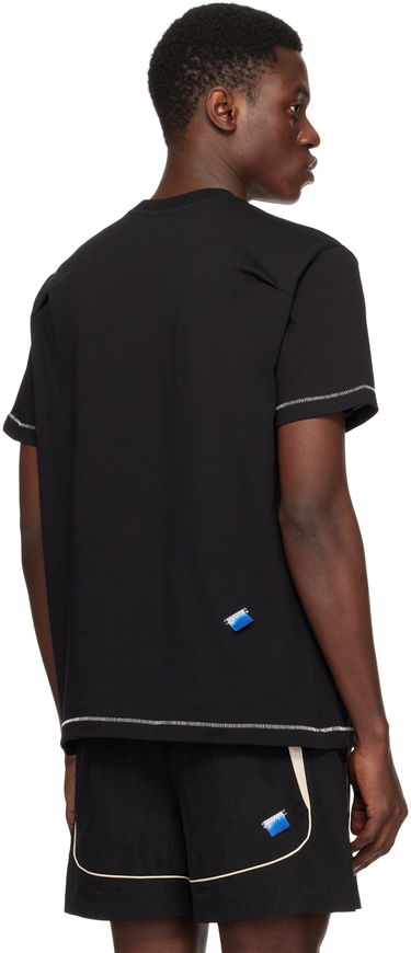 Футболка ADER ERROR Printed T-Shirt чорний | BN01SSTS0103BK, 2