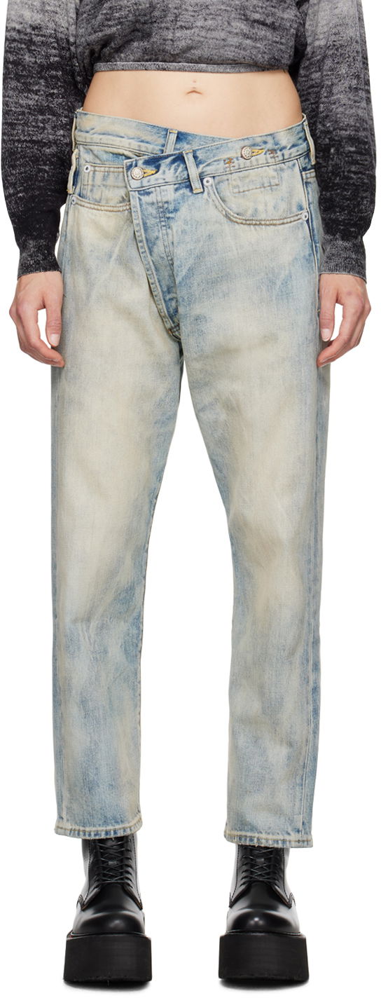 Джинси R13 R13 Crossover Jeans Синій | R13W2048 D218A