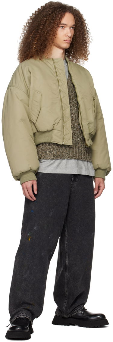 Куртка бомбер We11done We11done Puff Bomber Jacket Зелений | WD-JP0-24-102-U-KK, 3