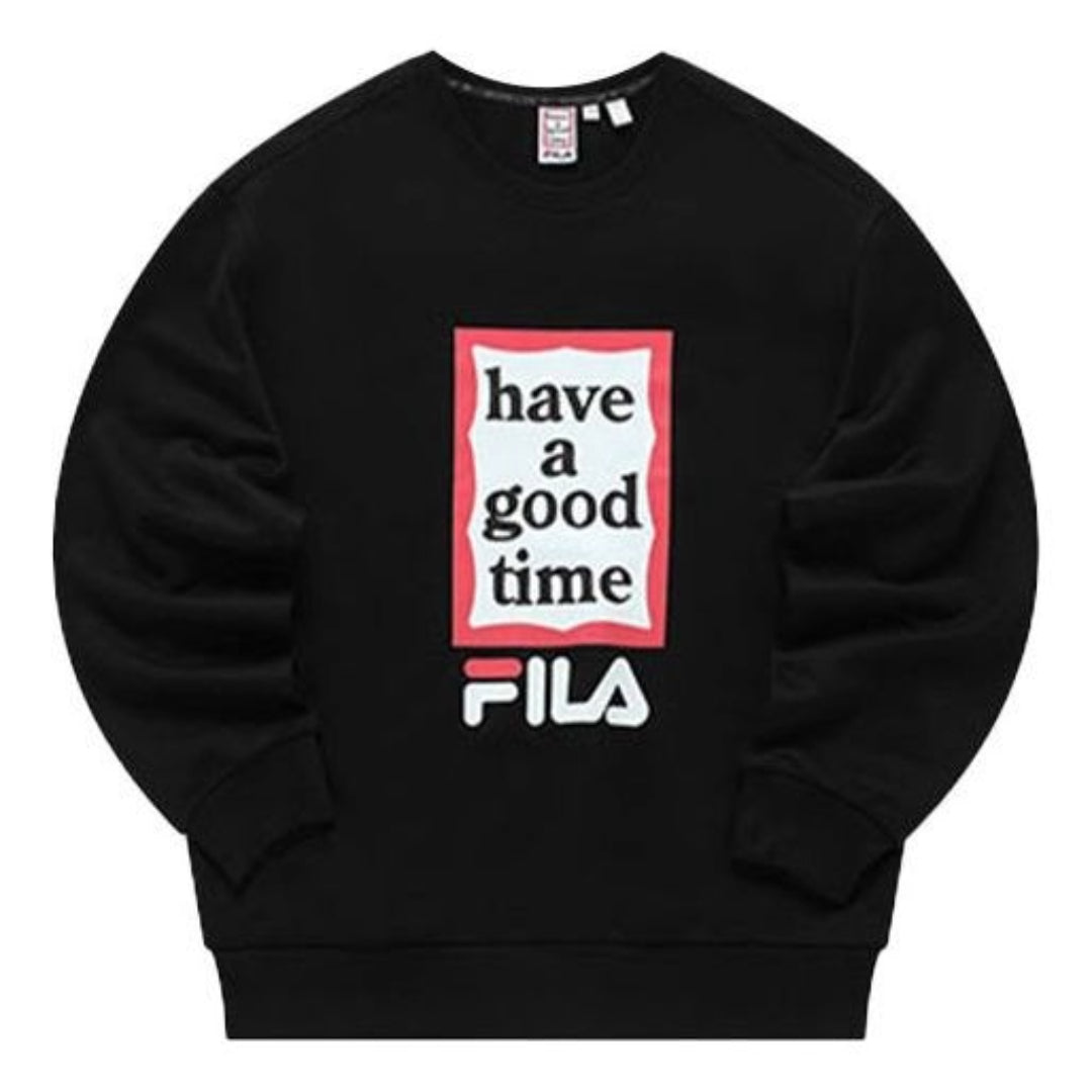 Світшоти FILA Have a good time Collaboration Sweatshirt чорний | F11U149204F-BK, 0