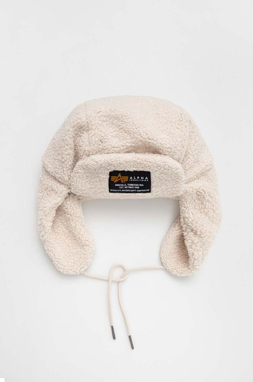 Капелюх Alpha Industries Alpha Industries Sherpa Trapper Hat бежевий | 108903.16