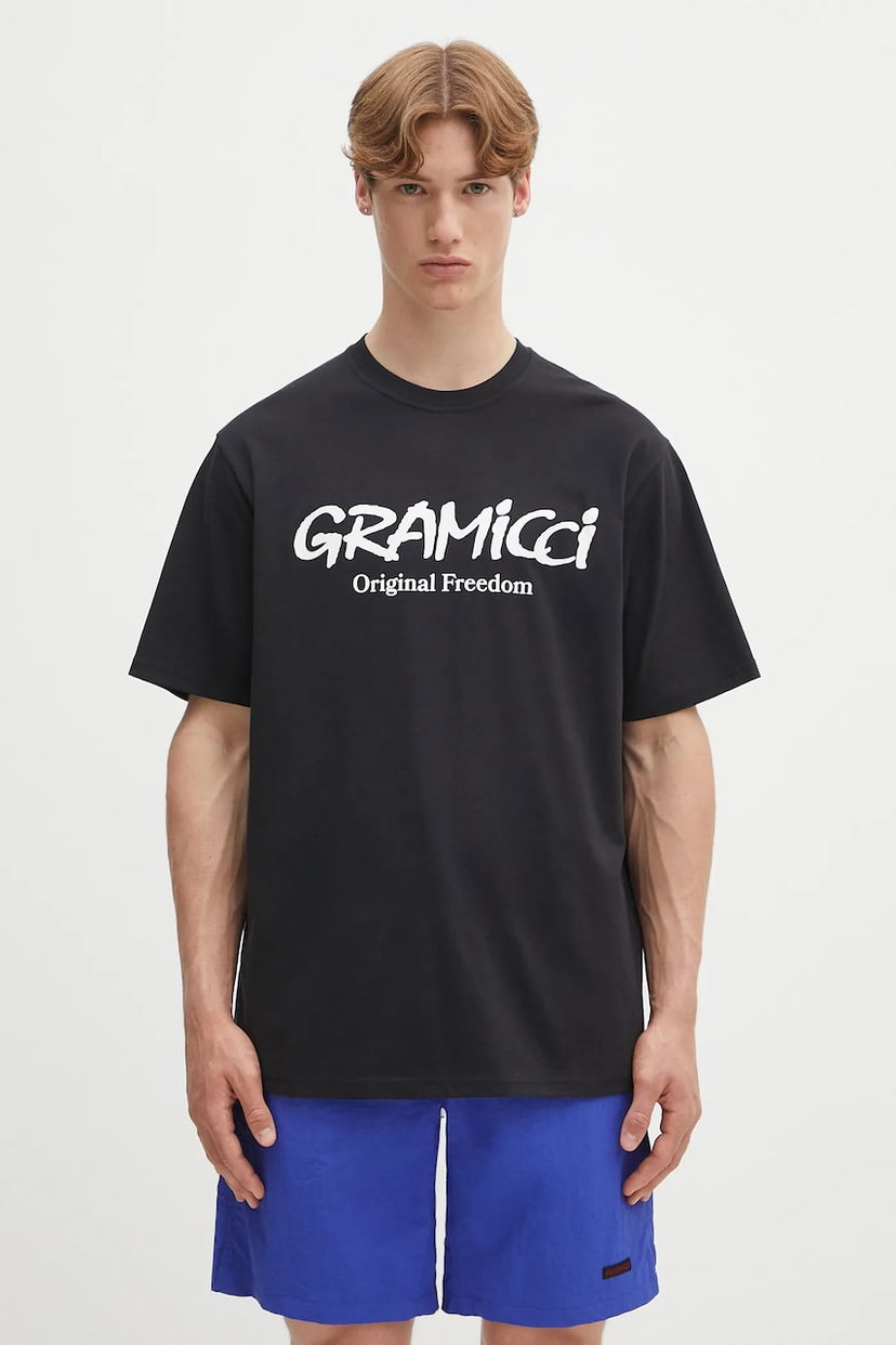 Футболка GRAMICCI Gramicci Original Freedom Logo Tee чорний | G5SU.T175
