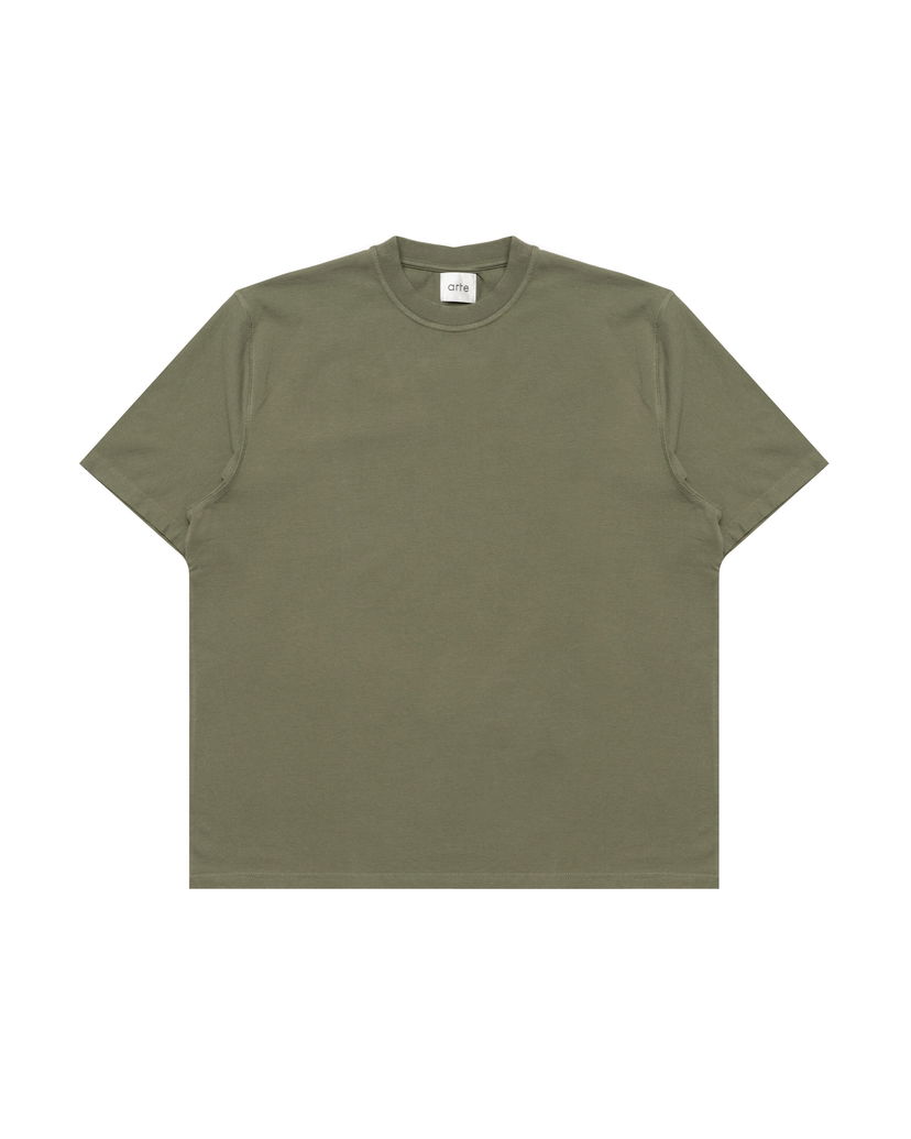 Футболка Arte Antwerp Arte Antwerp Diels Stitch Tee Зелений | AW25-094T-GRN