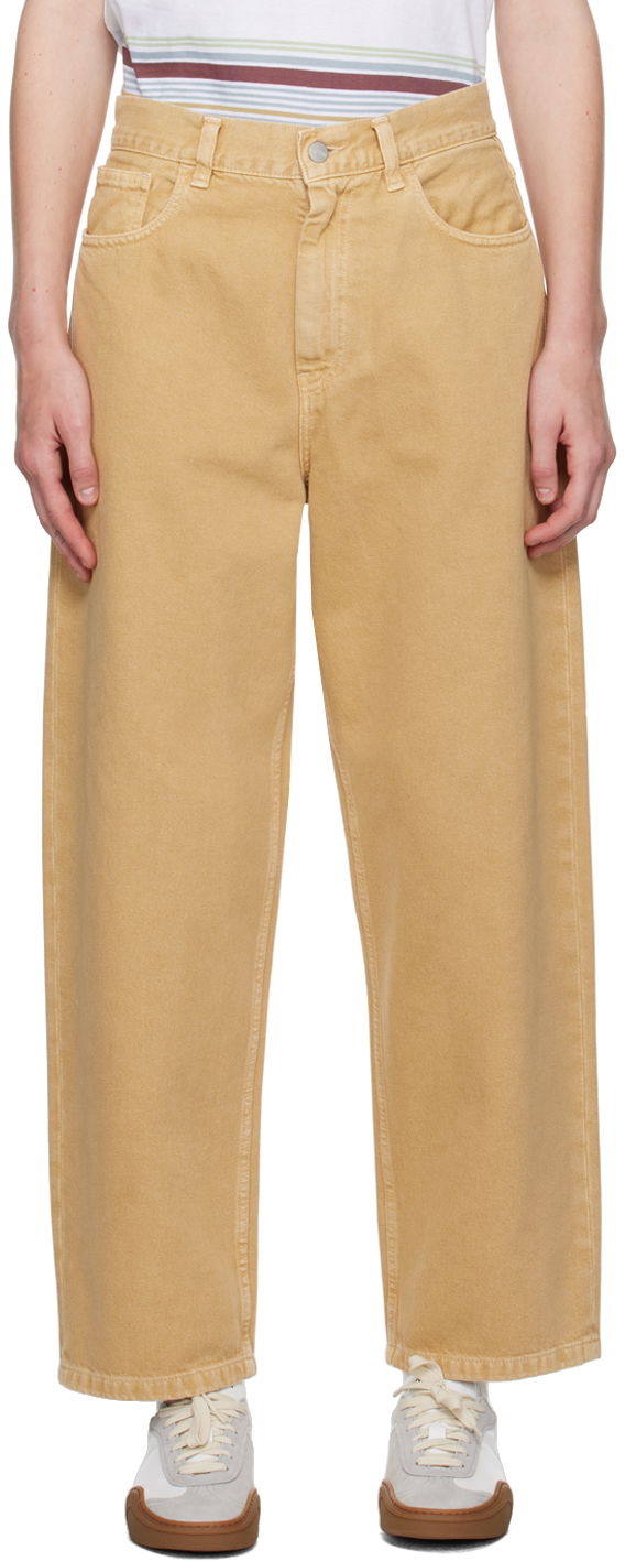 Джинси Carhartt WIP Relaxed Fit Jeans бежевий | I033746 1YH4J