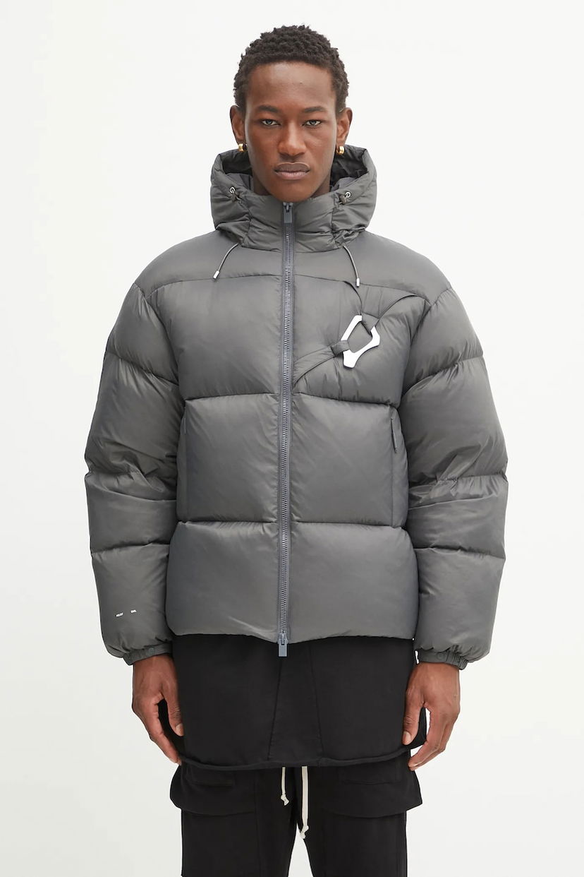 Пуховик HELIOT EMIL Heliot Emil Down Puffer Jacket Сірий | PREAW25.M.02.093.DGY05.