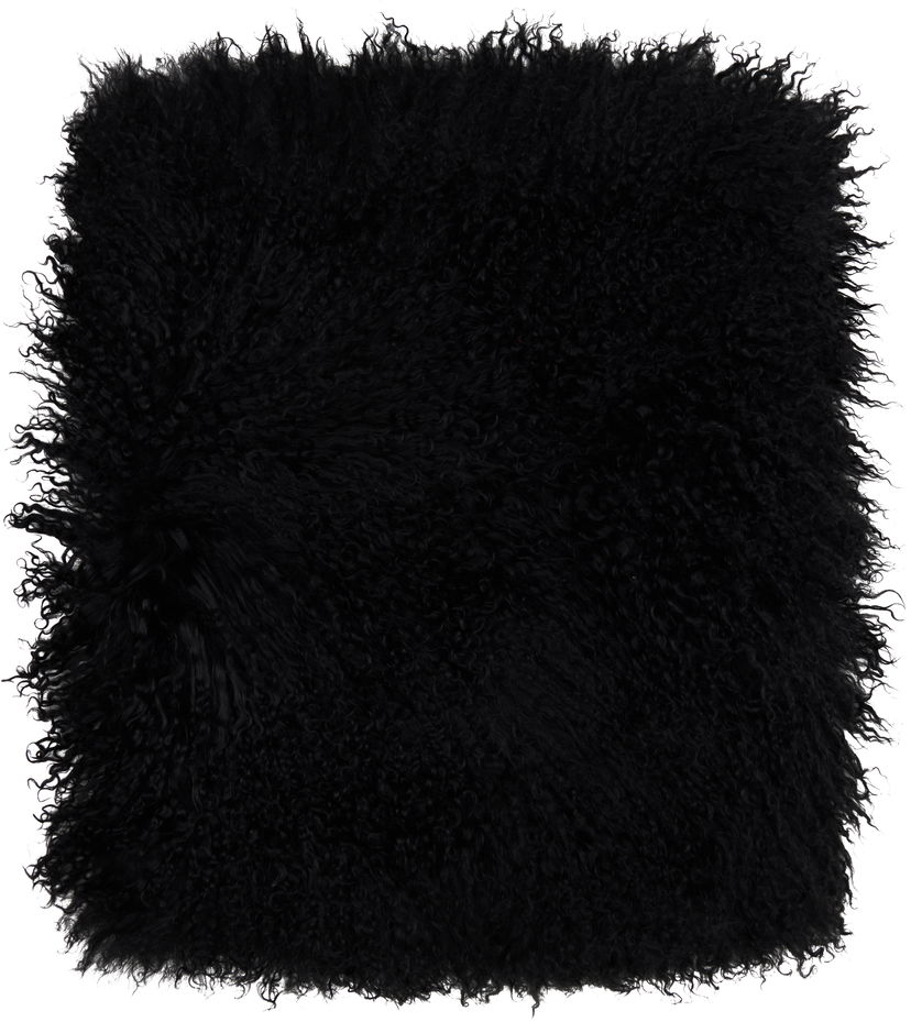 Куртка Ann Demeulemeester Ann Demeulemeester Ragna Shearling Collar чорний | 2520-W-ACC20-L-FR004-099