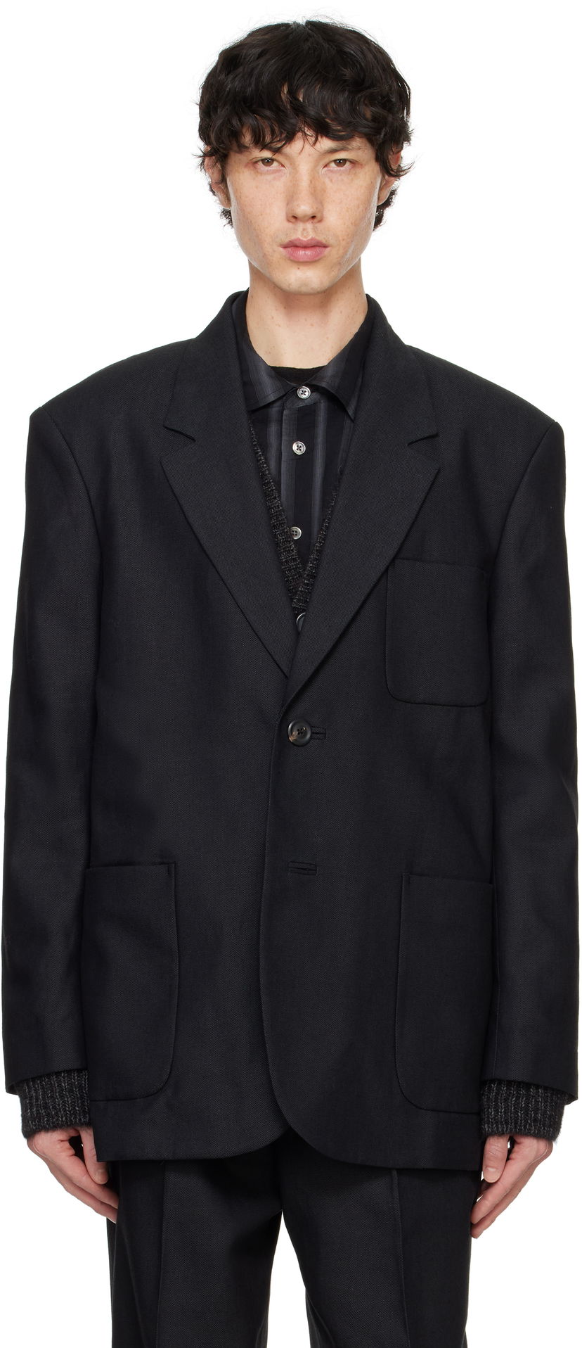 Куртка OUR LEGACY Embrace Blazer чорний | M4240EB