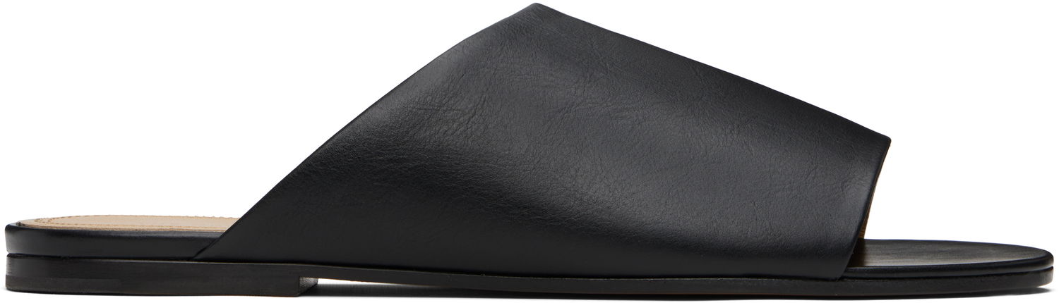 Аксесуари The Row The Row Signum Slipper Sandals чорний | F1629-L57A, 0
