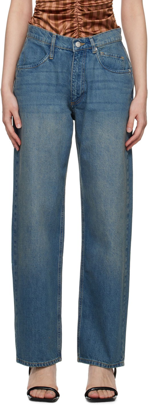 Джинси Miaou Miaou Echo Jeans Синій | 1036SD4ECH