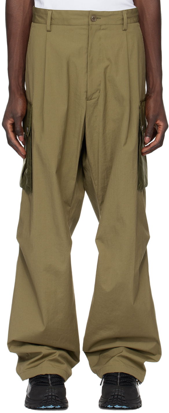 Штани карго Moncler Cargo Pants Зелений | J10912A00030549P5