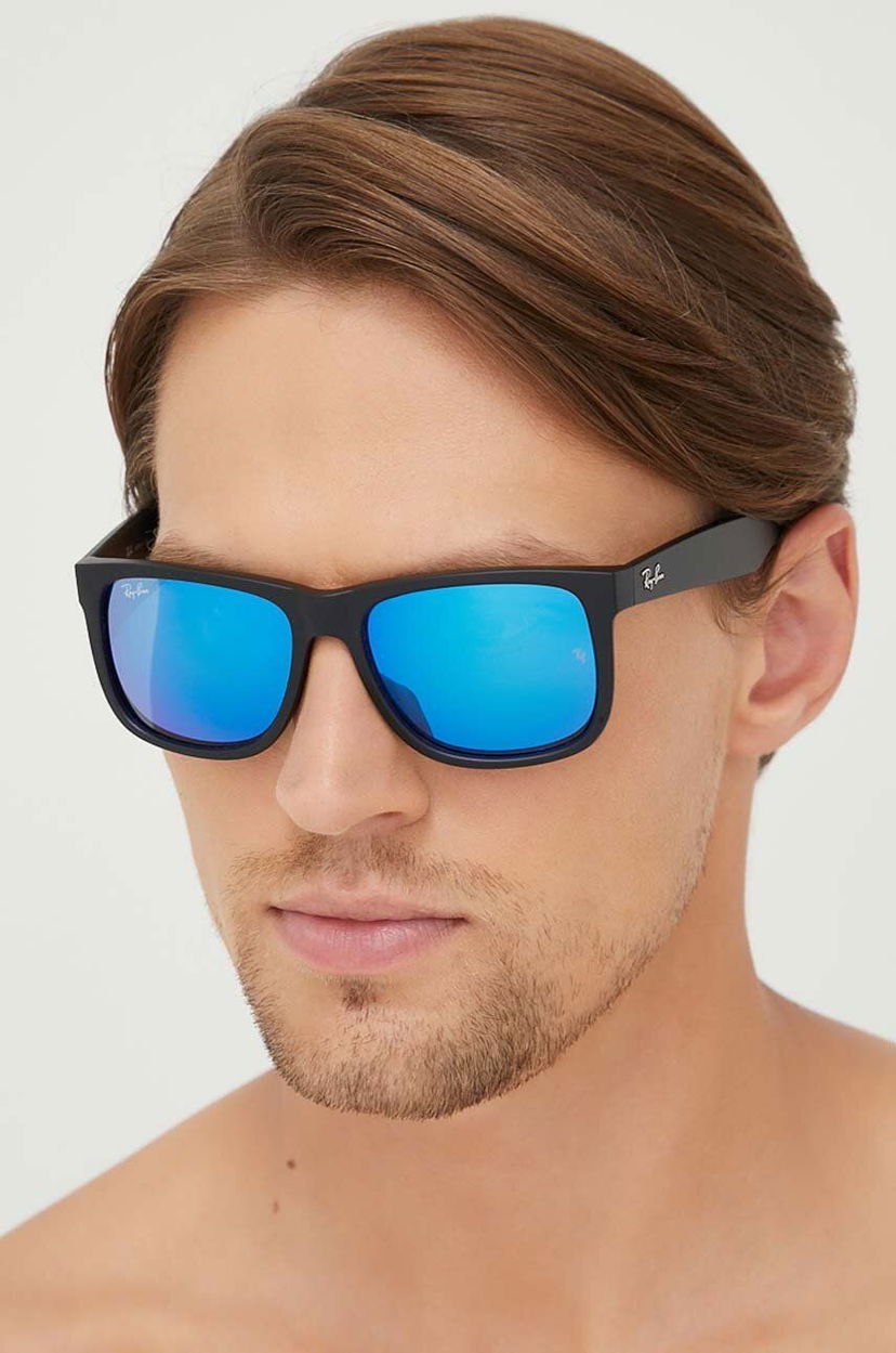 Сонцезахисні окуляри Ray-Ban Sunglasses Justin 0RB4165 чорний | 0RB4165.622.55