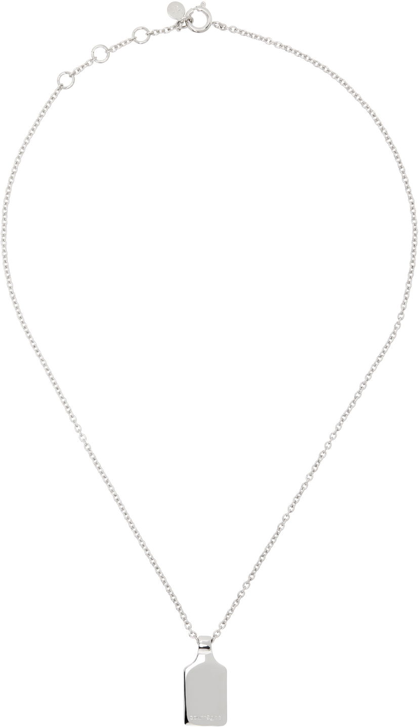 Кольє Courrèges Charm Necklace With Pendant Металік | 324ACO029LA0001