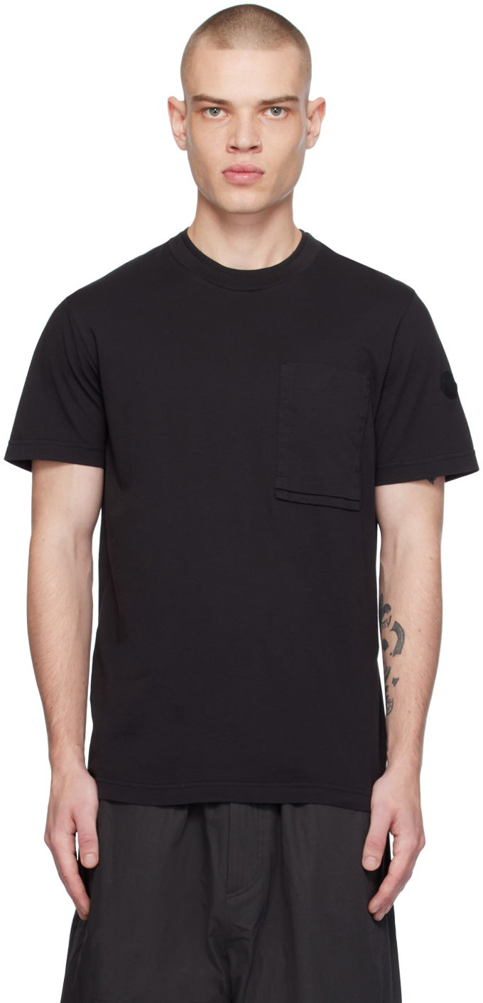 Футболка Moncler Patch Pocket T-Shirt чорний | J10918C0000189ADY