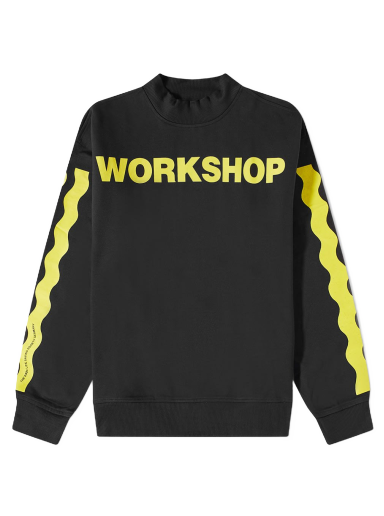 Світшоти 032C Workshop Mock Neck Sweatshirt чорний | FW22-C-2020