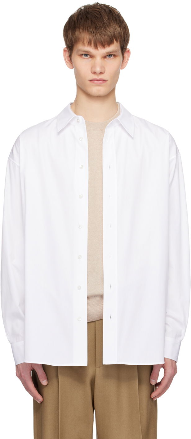 Сорочка The Row Classic Fit Shirt білий | 636-W2068