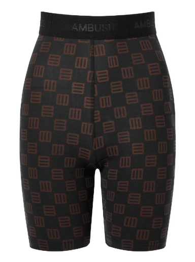 Шорти Ambush Monogram Short Legging чорний | BWCB007S22JER0011064