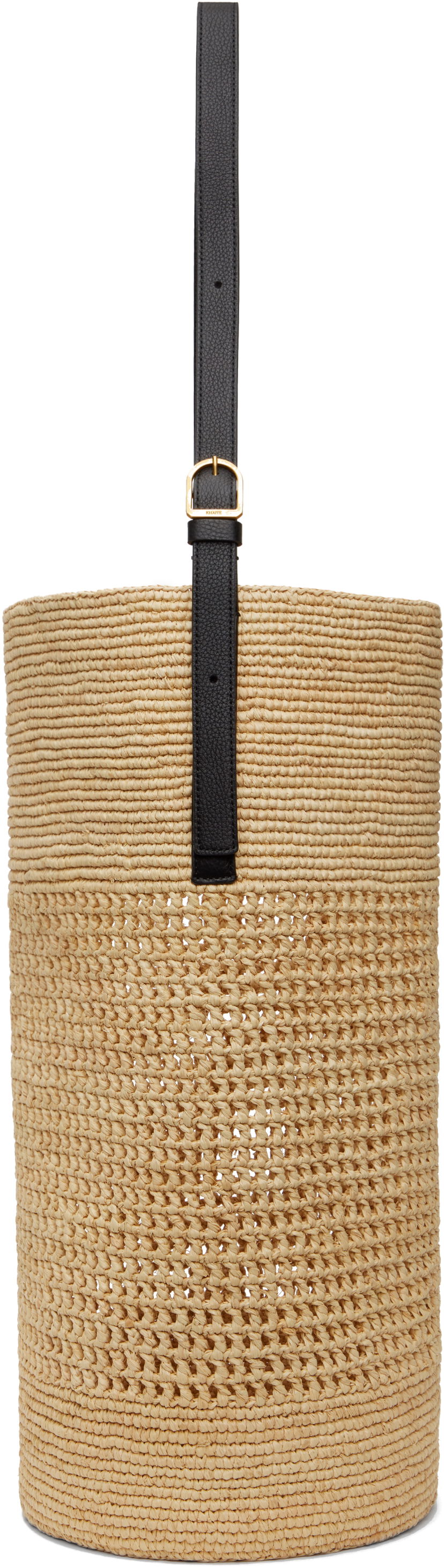 сумка-тоут Khaite KHAITE Billie Raffia Bucket Tote бежевий | H2047-727