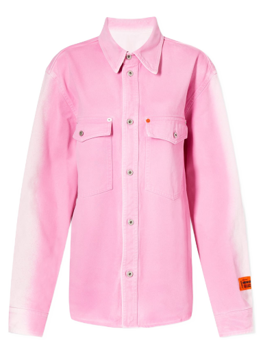 Сорочка HERON PRESTON Gradient Denim Shirt Jacket Рожевий | HWYD001S23DEN0013234