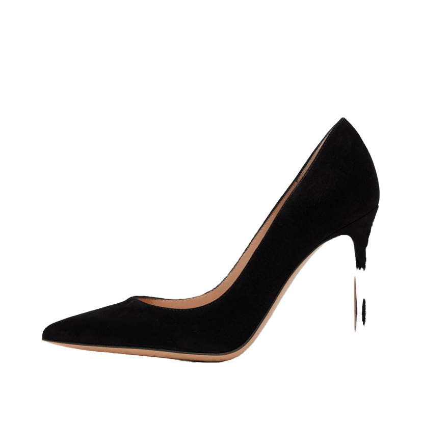 Кросівки та взуття Gianvito Rossi Suede Pumps чорний | G28470-15RIC-CAM