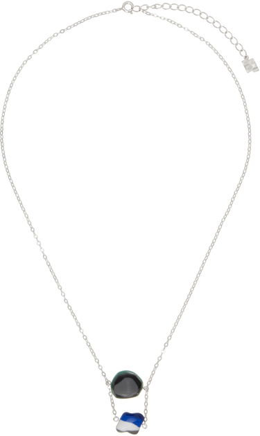 Кольє ADER ERROR Double Pendant Necklace Різнокольоровий | BN01SSJW0701GN, 0