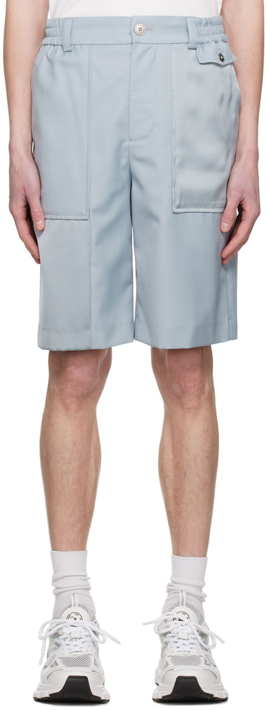 Шорти Feng Chen Wang Feng Chen Wang Panel Shorts Синій | FMS15ST03