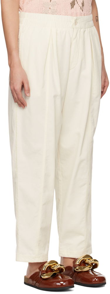 Штани YMC YMC Sylvian Trousers білий | Q4UAD, 1