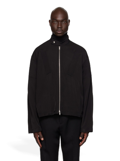 Куртка Jil Sander Zip Biker Jacket чорний | J21BN0127 J65141