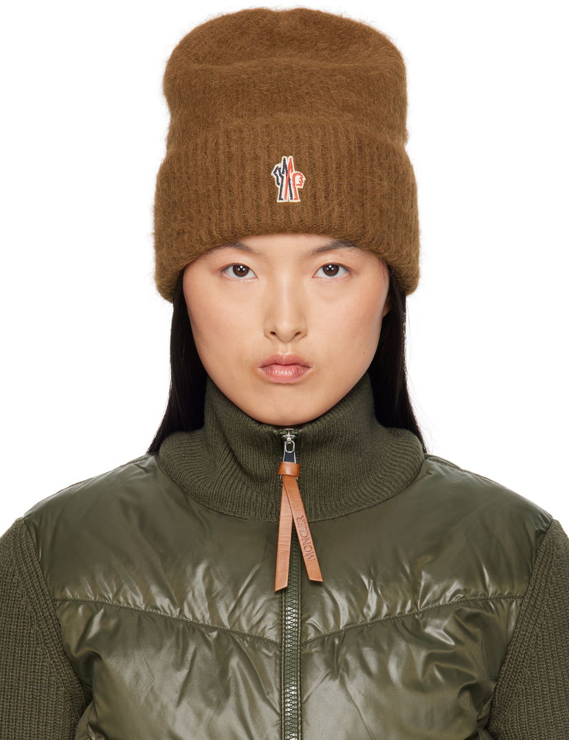 Шапка Moncler Wool Beanie Коричневий | J20983B00019M1126