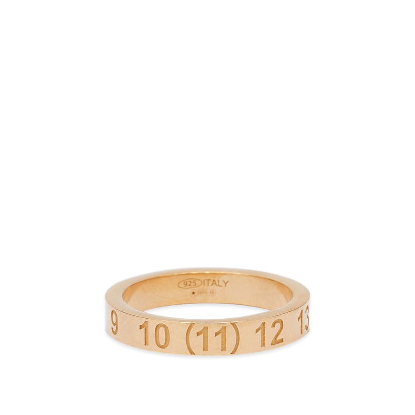 Кільце Maison Margiela Embossed Number Logo Band Ring Металік | SI8UQ0001-SV0129-950