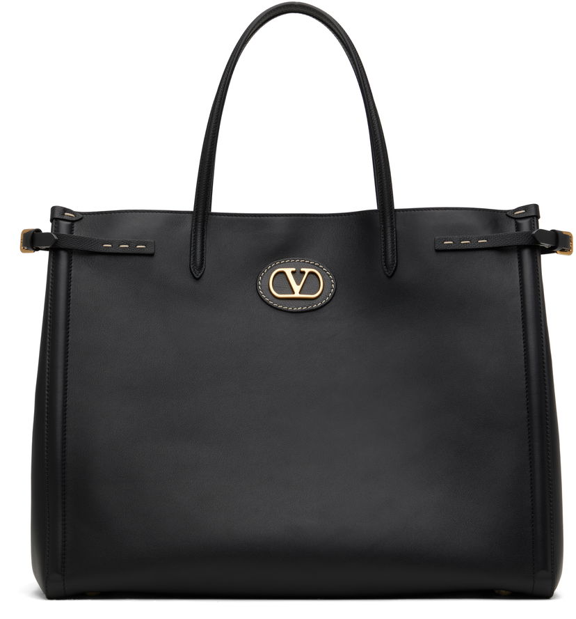 сумка-тоут Valentino Valentino Garavani Antibes Medium Calfskin Tote чорний | 6Y2B0D15RBN
