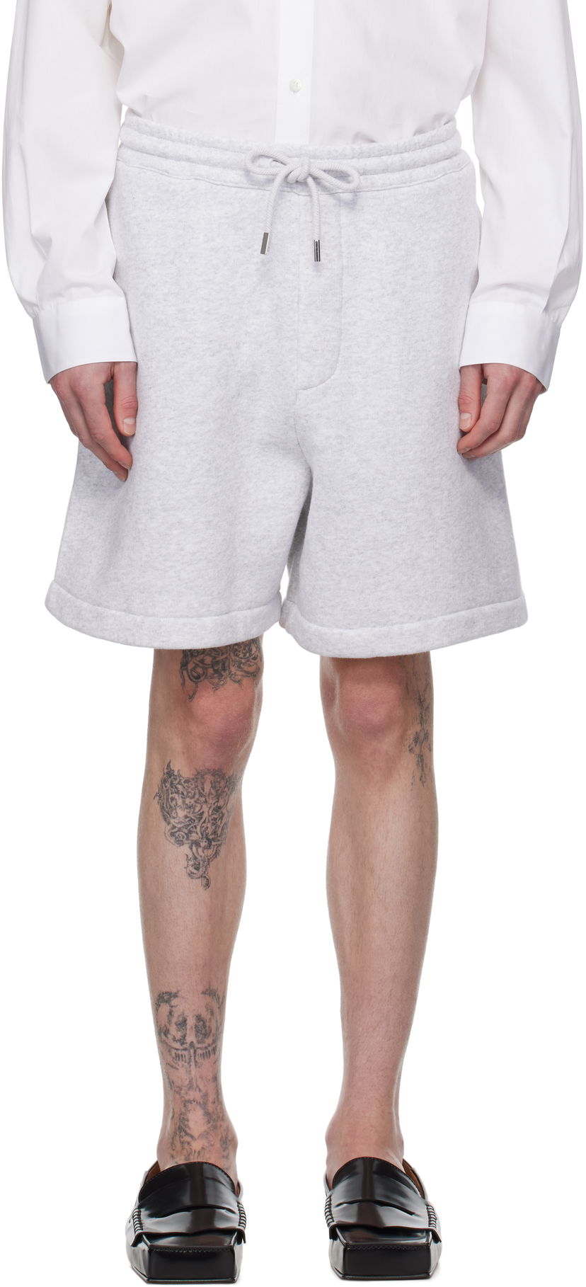 Шорти Jacquemus Jacquemus 'The Torneo' Sweatshorts Сірий | 25E255JS313-2465
