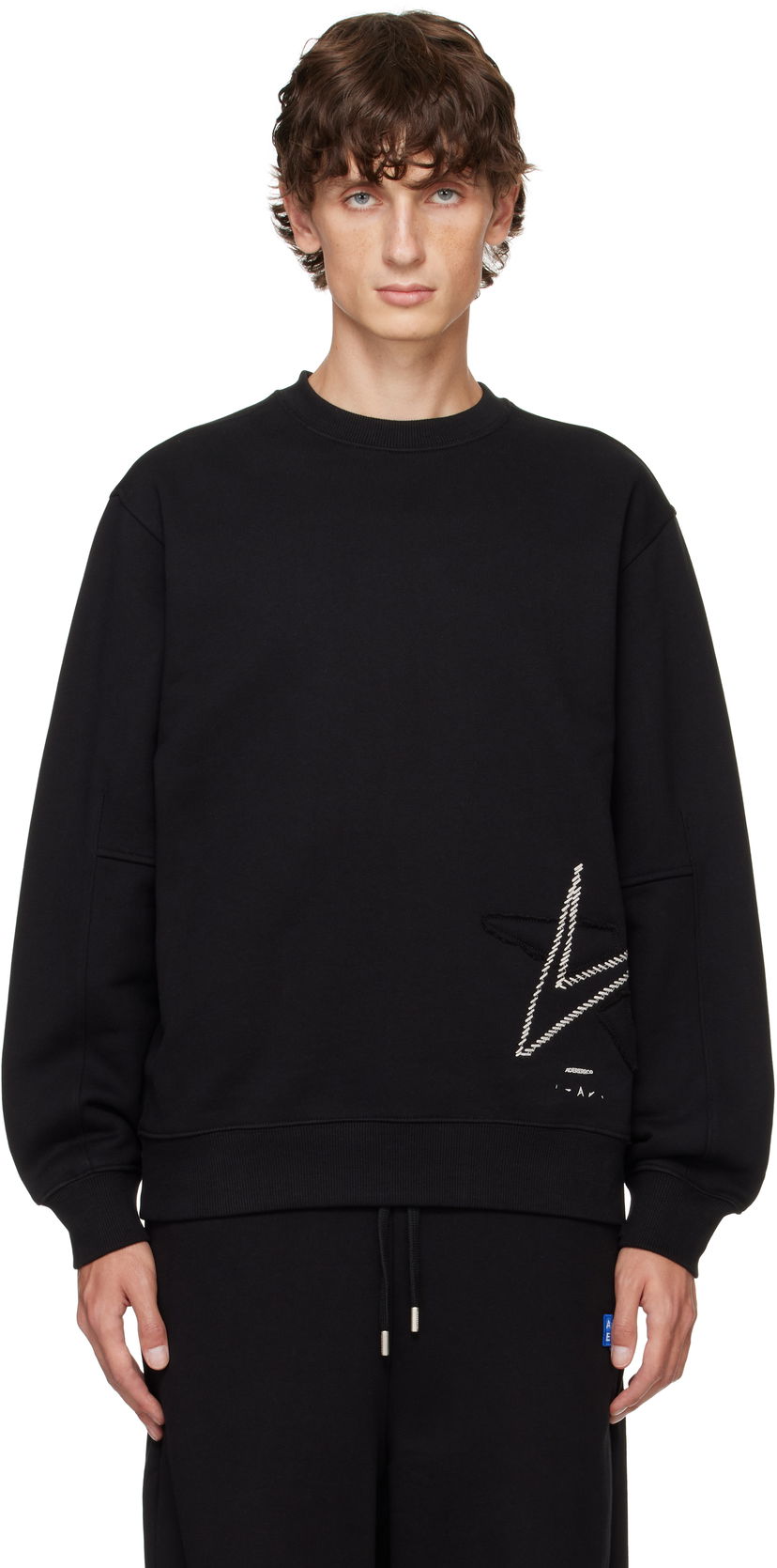 Світшоти ADER ERROR Stad Product. 42 Sweatshirt чорний | BN01FWSW0103BK