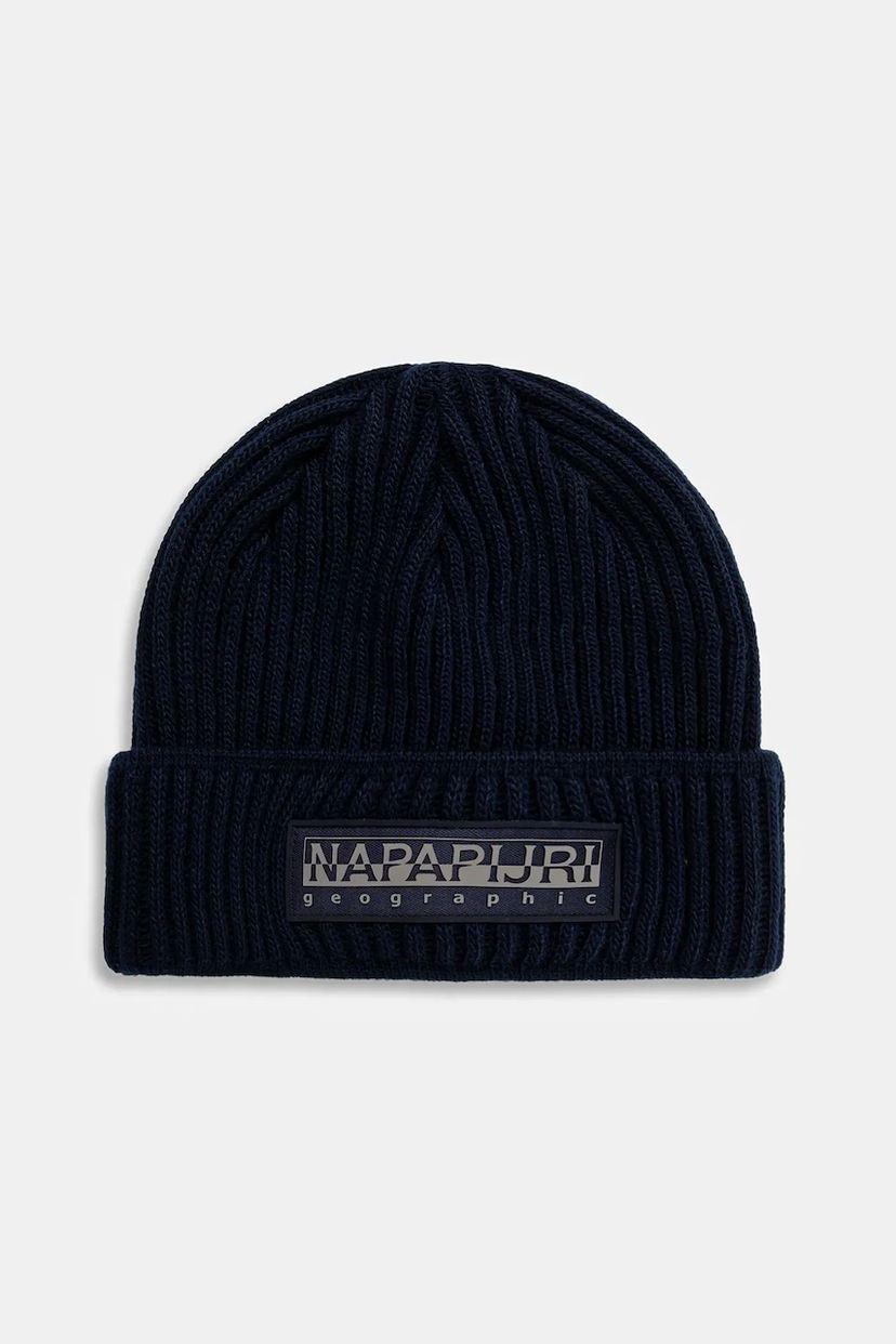 Шапка Napapijri Napapijri F-Vispa Beanie темно-синій | NP0A4HXM1761