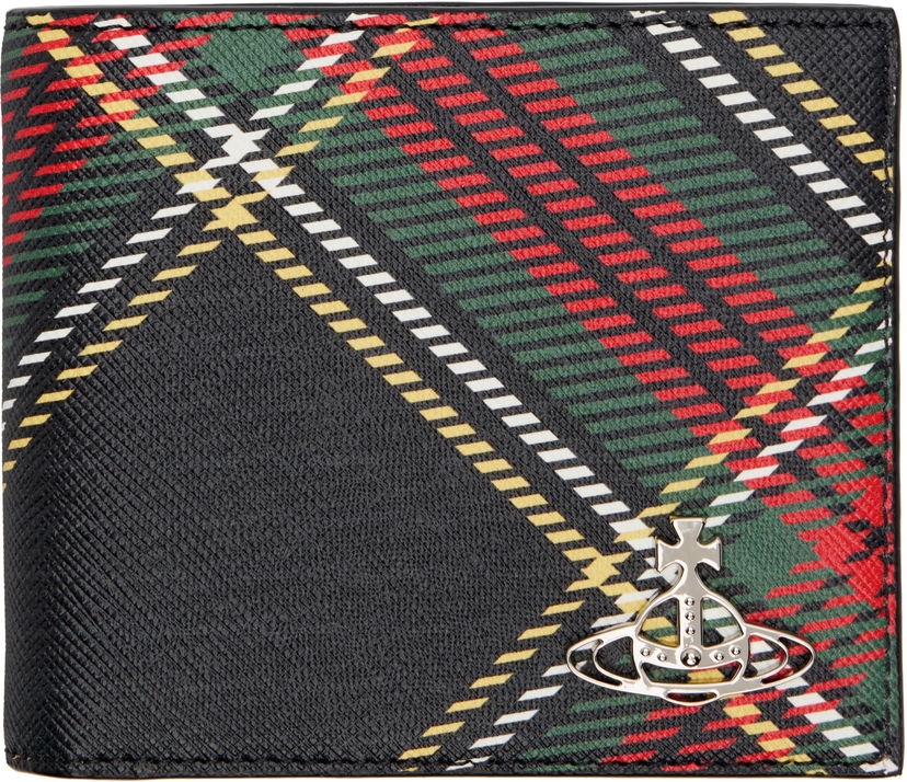 Гаманець Vivienne Westwood Vivienne Westwood Derby Classic Tartan Billfold Wallet Різнокольоровий | 5115002PM-S0022-
