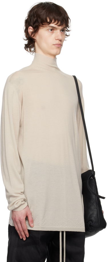 Cветр Rick Owens Rick Owens Hollywood Oversized Turtleneck Зелений | RU01E5626 WS, 4
