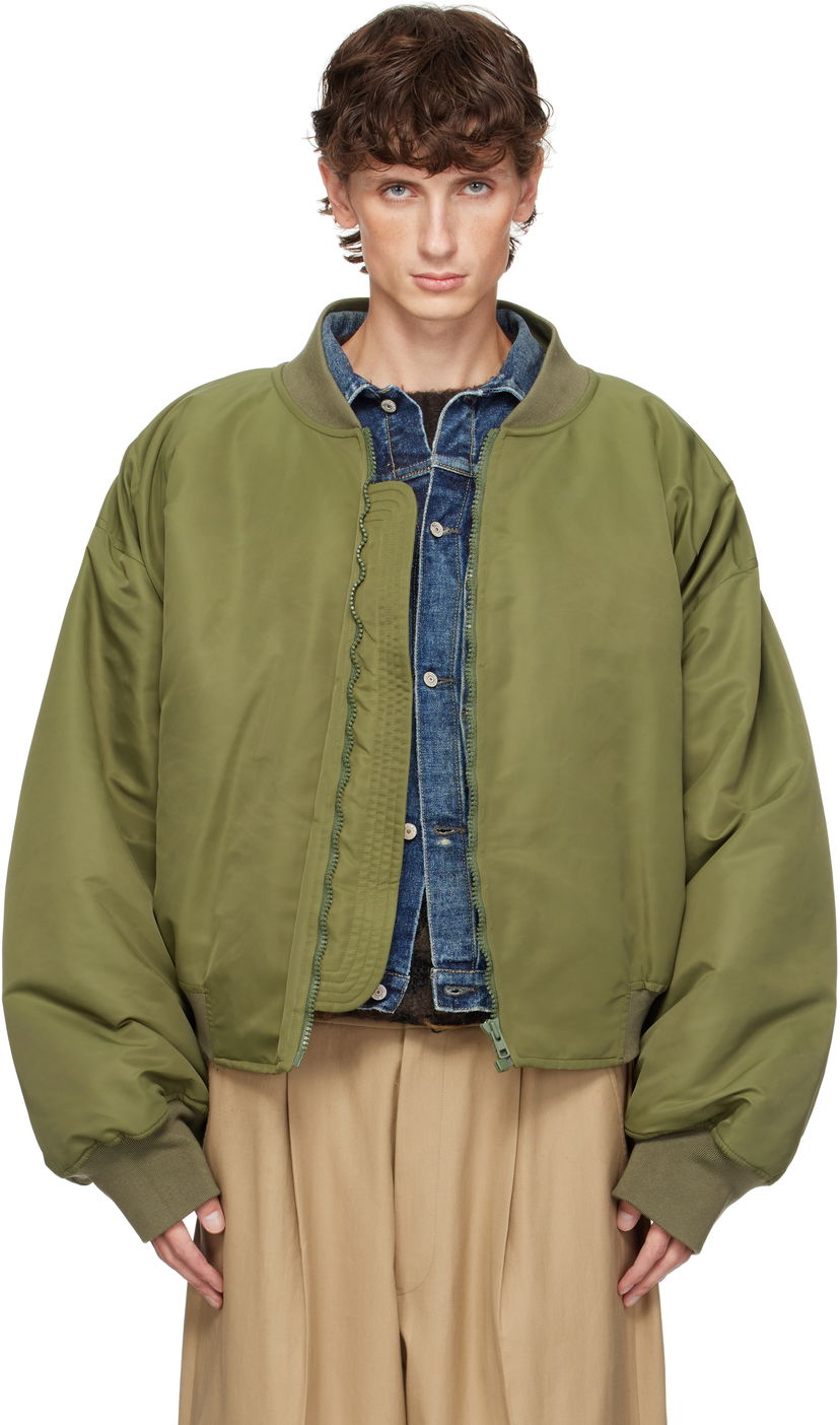 Куртка бомбер HED MAYNER Bomber Jacket Зелений | HMMZ10014A-HZ076B