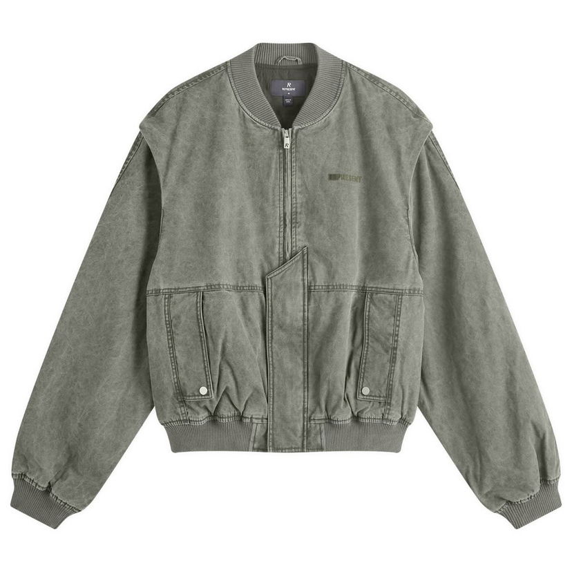 Куртка бомбер Represent Clo Inset Sleeve Bomber Jacket Зелений | MLM1034-066