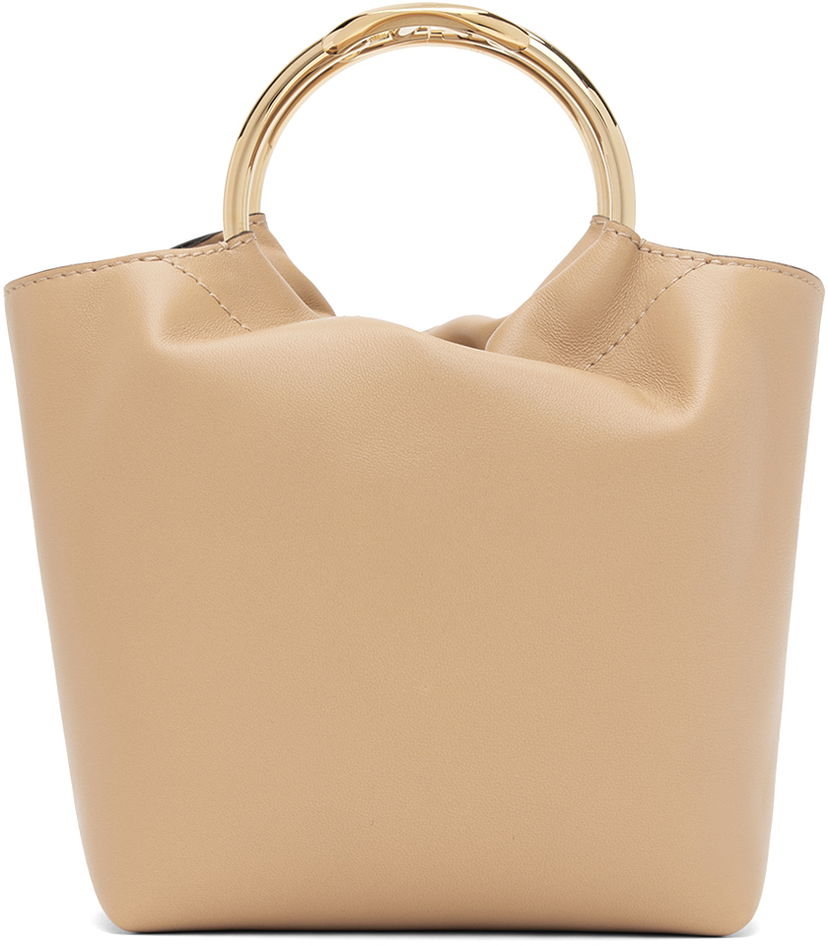 Рюкзаки та сумки Valentino Garavani Small Carry Secrets Bag бежевий | 4W2B0N18TLJ