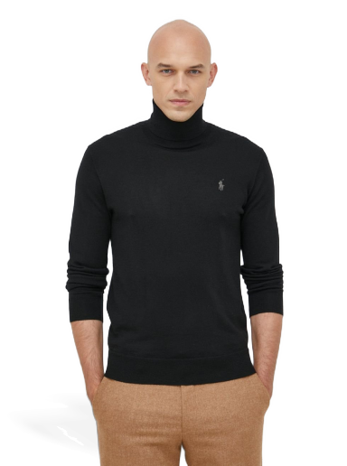 Cветр Polo by Ralph Lauren Pullover Turtleneck чорний | 710876851001