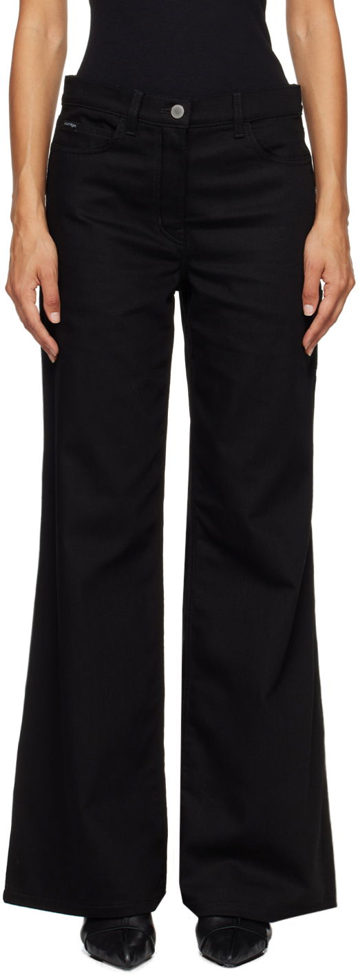 Штани Courrèges Courrèges Hammer Baggy Jeans чорний | VESDPA253DE0020