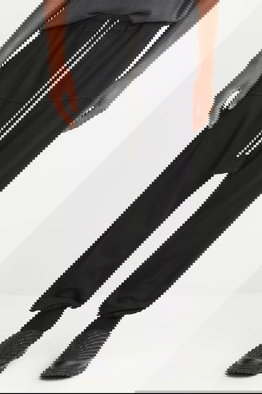 Спортивні штани Rick Owens Rick Owens DRKSHDW Prisoner Drawstring Sweatpants чорний | DU02E7395.RIG, 0