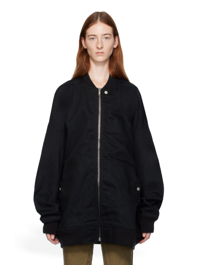 Куртка Rick Owens DRKSHDW Jumbo Flight Bomber Jacket чорний | DL02C3787 BLKJP