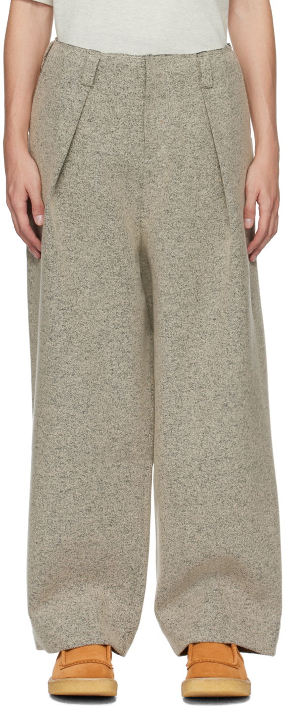 Штани ADER ERROR Faded Wide Leg Trousers Сірий | BMADFWBT0105GR