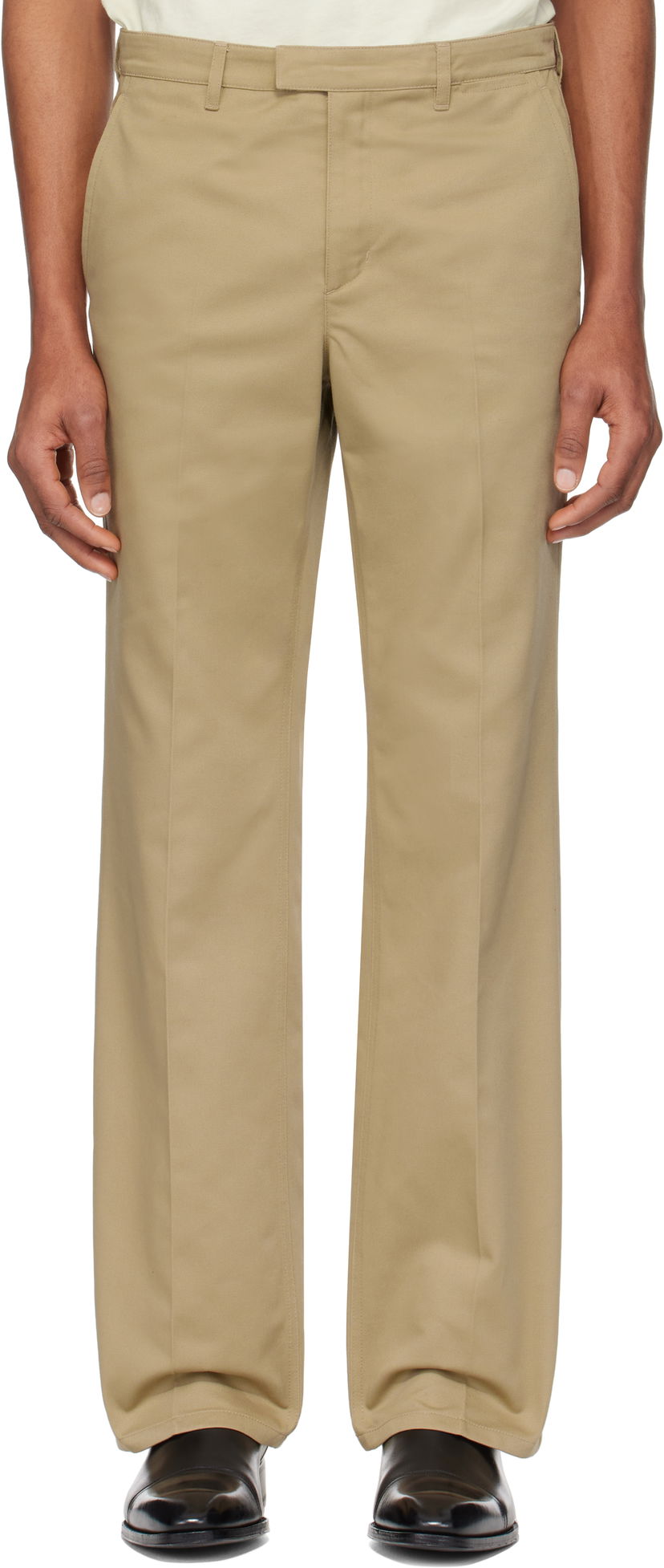 Штани Courrèges Courrèges Tailored Trousers бежевий | 125CPA318PL0178